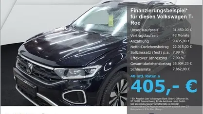 Gebraucht VW T-Roc Goal 150 PS (110 kW) 2025 SUV