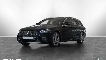Gebraucht Mercedes E300 AMG 194 PS (142 kW) 2021 Unilack schwarz uni Kombi