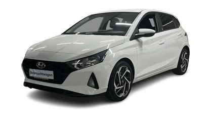Gebraucht Hyundai i20 Edition 30+ 74 PS (54 kW) 2021 Weiß Kleinwagen