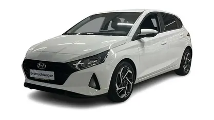 Gebraucht Hyundai i20 Edition 30+ 74 PS (54 kW) 2021 Weiß Kleinwagen