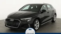 Mythosschwarz metallic Gebraucht 2023 Audi A3 Sportback S-Line Limousine | 30.995 € (Fairer Preis)