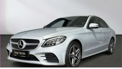 Gebraucht Mercedes C180 AMG 156 PS (114 kW) 2020 Silber Limousine