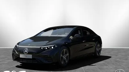 Gebraucht Mercedes EQS500 AMG 330 kW (449 PS) 2023 Metalliclack obsidianschwarz Limousine