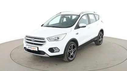 Gebraucht Ford Kuga Cool & Connect 120 PS (88 kW) 2018 Weiß SUV