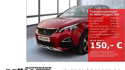 Brugt Peugeot 3008 Crossway 131 HK (96 kW) 2018 Rød SUV