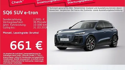 Gebraucht 2025 Audi SQ6 e-tron Sport SUV | 77.979 € (Guter Preis)