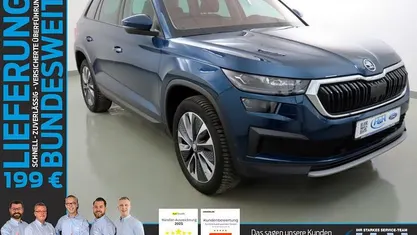 Gebraucht Skoda Kodiaq Tour 150 PS (110 kW) 2023 Lavablau metallic SUV