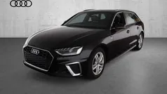 Mythosschwarz (metallic) Gebraucht 2024 Audi A4 S-Line Kombi | 38.440 € (Fairer Preis)