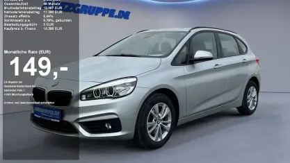 Gebraucht BMW 220 Active Tourer Advantage 192 PS (141 kW) 2017 Silber met Van / Kleinbus