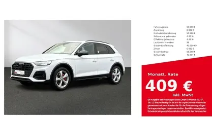 Brugt Audi Q5 Advanced 299 HK (219 kW) 2025 Hvid SUV