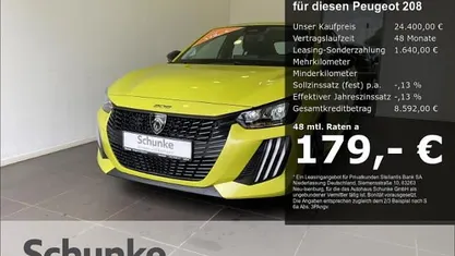 Gebraucht Peugeot 208 Style 101 PS (74 kW) 2025 Gelb Kleinwagen