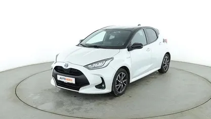 Gebraucht Toyota Yaris Style 2021 Weiß Kleinwagen