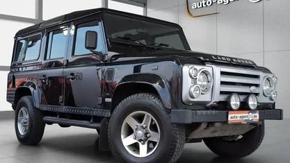 Gebraucht Land Rover Defender 201 PS (147 kW) 2008 Santorini black Kombi