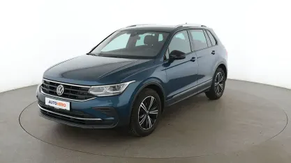 Gebraucht VW Tiguan United 150 PS (110 kW) 2021 Blau SUV