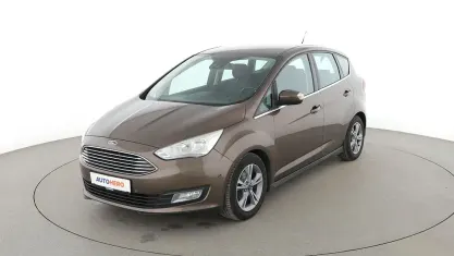 Gebraucht Ford C-MAX Titanium 125 PS (91 kW) 2015 Braun Van / Kleinbus