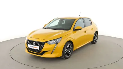 Gebraucht Peugeot 208 Active 75 PS (55 kW) 2021 Gelb Kleinwagen
