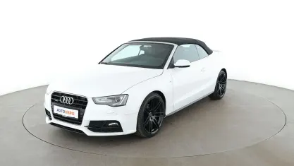 Gebraucht Audi A5 Cabriolet S-Line 190 PS (139 kW) 2016 Weiß Cabrio