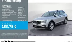 Reflexsilber metallic Gebraucht 2023 VW Tiguan Life SUV | 30.460 € (Superpreis)