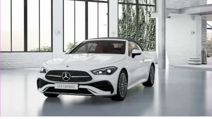 Gebraucht Mercedes CLE300 AMG 258 PS (189 kW) 2025 Unilack polarweiß Cabrio