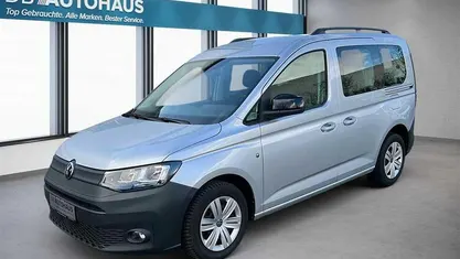Gebraucht VW Caddy 122 PS (89 kW) 2022 Silber Van / Kleinbus