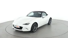 Weiß Gebraucht 2018 Mazda MX5 Sports-Line Cabrio | 19.750 € (Guter Preis)