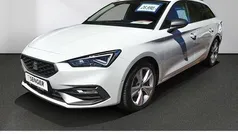 Weiss Gebraucht 2024 Seat Leon FR-Line Limousine | 25.680 € (Guter Preis)