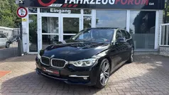 Schwarz Gebraucht 2016 BMW 320 Luxury Line Kombi | 10.600 € (Fairer Preis)