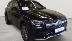 Obsidianschwarz metallic Gebraucht 2022 Mercedes GLC300e AMG line SUV | 32.390 € (Fairer Preis)