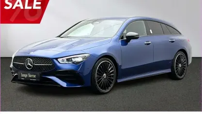 Gebraucht Mercedes CLA200 AMG 150 PS (110 kW) 2025 Unilack polarweiß Kombi