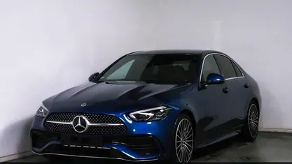 Gebraucht Mercedes C180 AMG 170 PS (125 kW) 2024 Blau Limousine