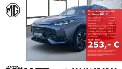 Neu MG HS Luxury 224 PS (164 kW) 2026 Grau SUV