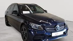 Cavansitblau metallic Gebraucht 2020 Mercedes C300e AMG line Kombi | 20.590 € (Fairer Preis)