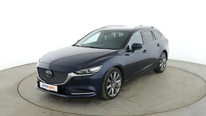 Gebraucht Mazda 6 Sports-Line 194 PS (142 kW) 2019 Blau Kombi