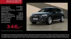 Mythosschwarz metallic Gebraucht 2024 Audi Q5 Advanced SUV | 43.980 € (Guter Preis)