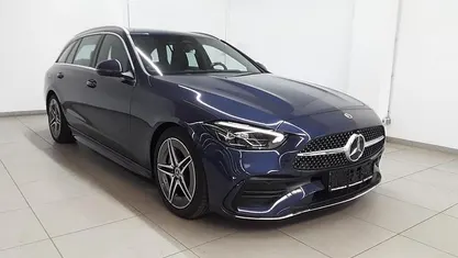 Gebraucht Mercedes C220 AMG line 200 PS (147 kW) 2023 Sodalithblau metallic Kombi