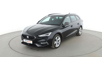 Brugt Seat Leon FR 150 HK (110 kW) 2021 Sort Stationcar