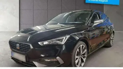 Gebraucht Seat Leon FR 131 PS (96 kW) 2024 Mitternachtsschwarz Limousine