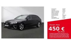 Mythosschwarz metallic Gebraucht 2023 Audi A4 S-Line Kombi | 31.480 € (Guter Preis)