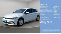 Weiß Gebraucht 2021 VW Golf VIII Basis Limousine | 16.980 € (Guter Preis)