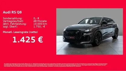 Neu Audi Q8 Ambiente 600 PS (441 kW) 2026 Grau SUV