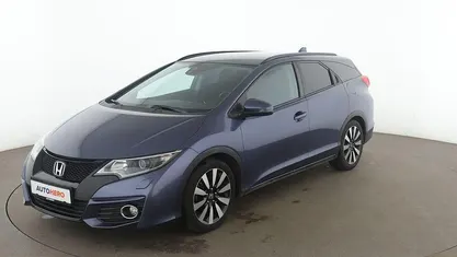 Blau Gebraucht 2016 Honda Civic Elegance Kombi | 13.690 € (Fairer Preis)