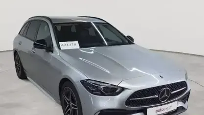 Gebraucht Mercedes C220 AMG line 200 PS (147 kW) 2024 Hightechsilber metallic Kombi
