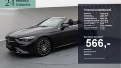Metalliclack obsidianschwarz Gebraucht 2025 Mercedes CLE300 AMG Cabrio | 68.900 €