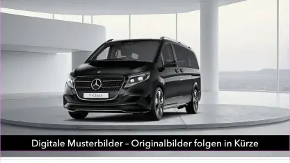 Gebraucht Mercedes V300 Style 237 PS (174 kW) 2025 Schwarz Van / Kleinbus