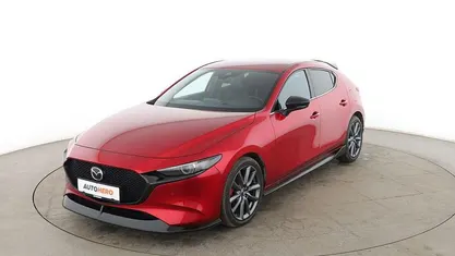 Gebraucht Mazda 3 Selection 122 PS (89 kW) 2019 Rot Limousine