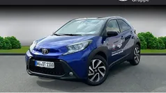 Juniper blue / schwarz Gebraucht 2025 Toyota Aygo Kleinwagen | 16.990 € (Fairer Preis)
