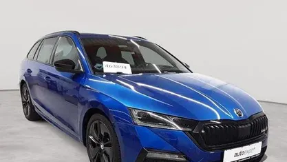 Race blau metallic Gebraucht 2021 Skoda Octavia RS Kombi | 26.390 € (Fairer Preis)