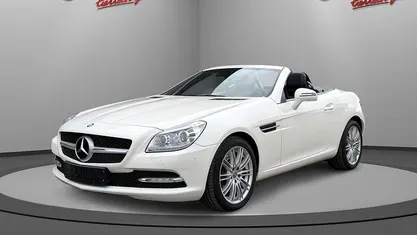 Gebraucht Mercedes SLK250 204 PS (150 kW) 2012 Weiss Cabrio