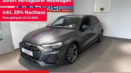 Grau Neu 2025 Audi A3 Sportback S-Line Kleinwagen | 38.450 € (Fairer Preis)