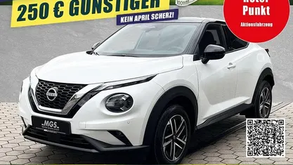 Neu Nissan Juke N-Connecta 114 PS (83 kW) 2025 White / black SUV